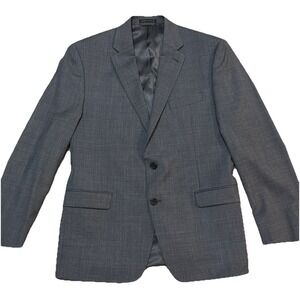 Lauren Ralph Lauren Mens 42R Gray 100% Wool 2 Button Blazer